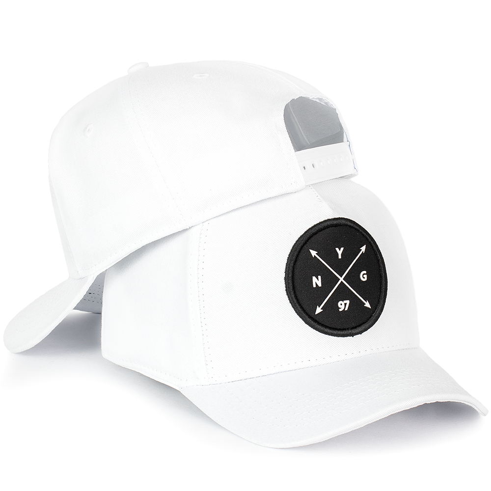 Boné Trucker Young Urban Casual Masculino Feminino Aba Curva Ajuste Traseiro