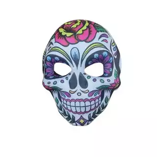 Máscara Caveira Mexicana Halloween fantasia