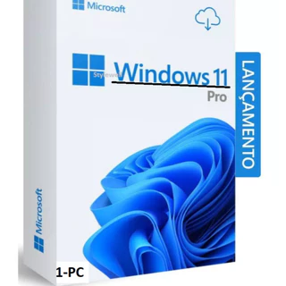 Licença Microsoft Windows 11 Professional ou Home 32 / 64 Bits Key Original | Chave Genuína Vitalícia