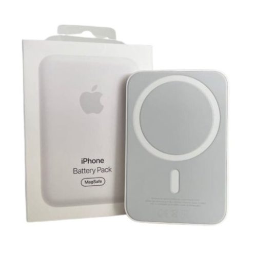 Carregador Portátil 1460mah Magsafe Indução iPhone Apple Sem fio Bateria Carga
