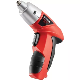 Parafusadeira Recarregável, Mondial, Vermelho/Preto, 4,8V, Bivolt - FPF-05