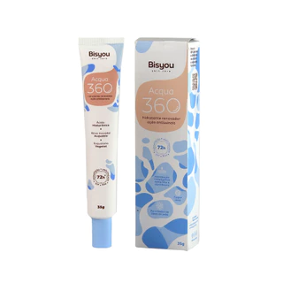 Hidratante Facial Acqua 360 com Ácido Hialurônico, Ação Firmador e Antissinais 35g - Bisyou