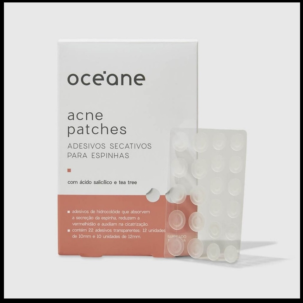 Adesivos Secativos Para Espinhas com Ácido Salicílico - Acne Patches 22un