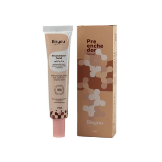 Preenchedor Facial e Labial, Skin Care, Sérum Facial, Linhas de Expressão, Bigode Chinês - 30g - Bisyou