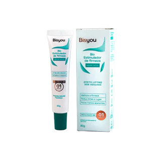 Bio Estimulador De Firmeza Com Efeito Lifting Instantâneo Sem Agulhas e Tratamento Firmador - 30g Sérum Facial - Bisyou