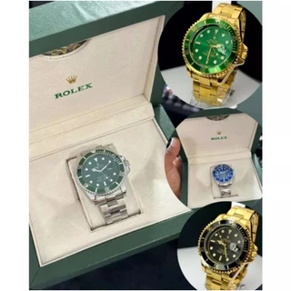 relógio masculino Rolex submariner verde dourado prata azul mega promoção