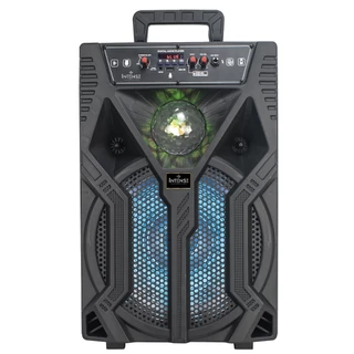 Caixa Som Bluetooth 12 Polegada 400w Recarregável Led 110v/220v