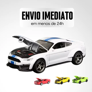 Miniatura De Carro De Coleção Rico em Detalhes, Abre Capô com Fricção Nas Rodas, Pneus de Borracha
