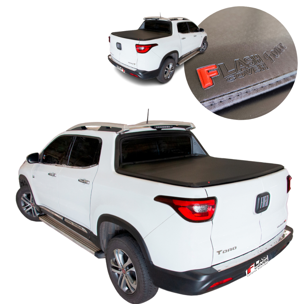CAPOTA MARITIMA FLASH COVER FIAT TORO ANO 2016 2017 2018 2019 2022 2023 2024