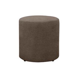Puff Banqueta Redondo Suede Conforto Thor - 9 Cores