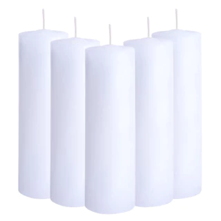 Kit 12 Vela 7 dias Branca Votiva 200g Parafina Pura