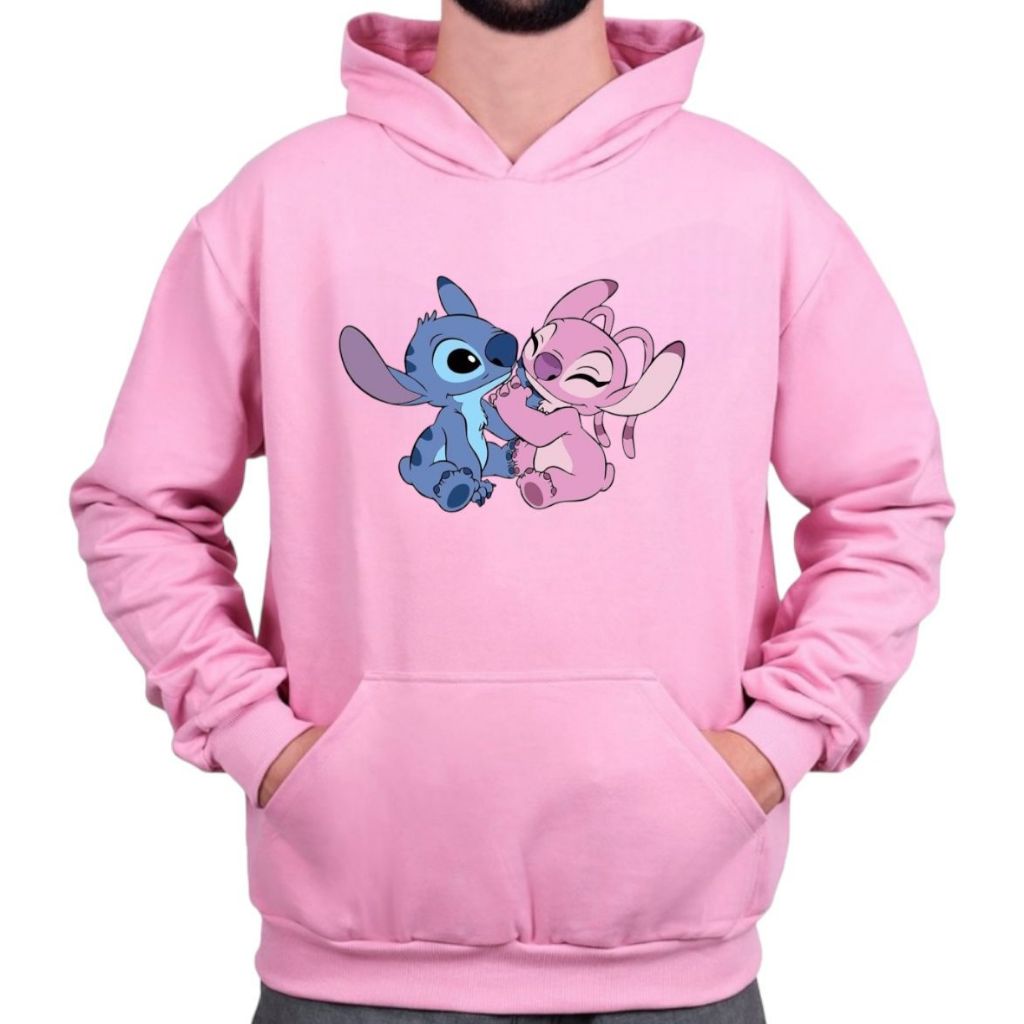 Moletom Stitch Blusa Moletom Casal Blusa De Frio Moletom Unissex