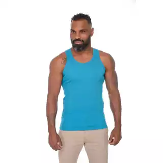 Regata Masculina Americana Premium Canelado algodão