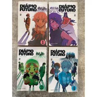 Mirai Nikki: Diário do Futuro Vol.01 ao Vol.04 - Sake Esuno
