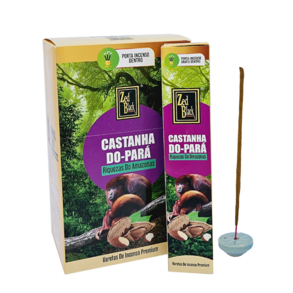Incenso Indiano Premium Riquezas Do Amazonas Amazônia Zed Black