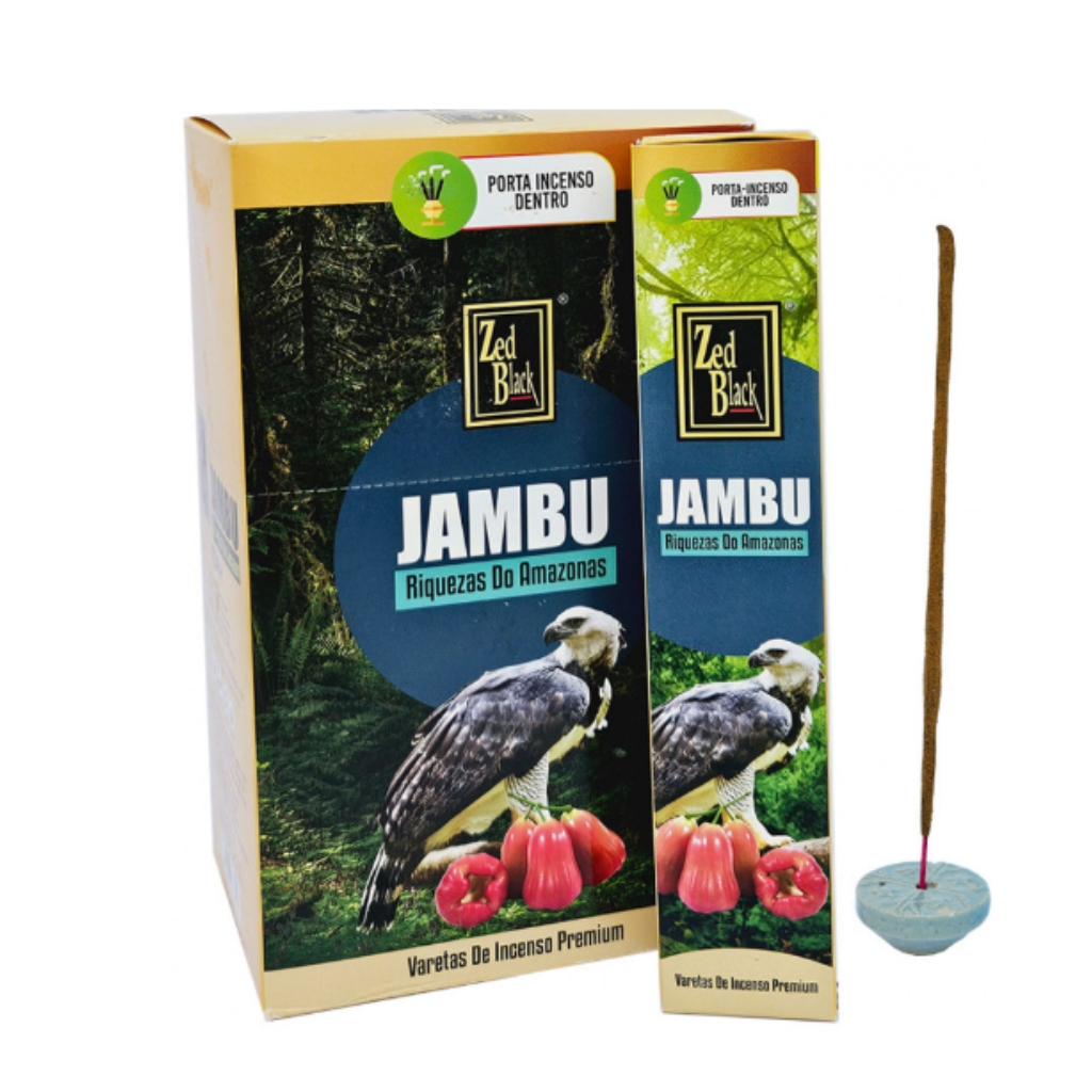 Incenso Indiano Premium Riquezas Do Amazonas Amazônia Zed Black