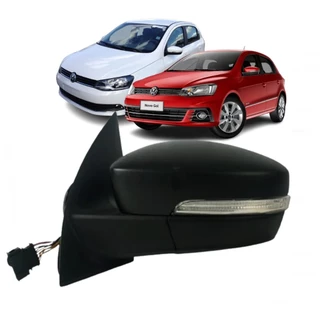 Retrovisor Espelho Gol G6 G7 Voyage 12/22 Elétrico Com Pisca