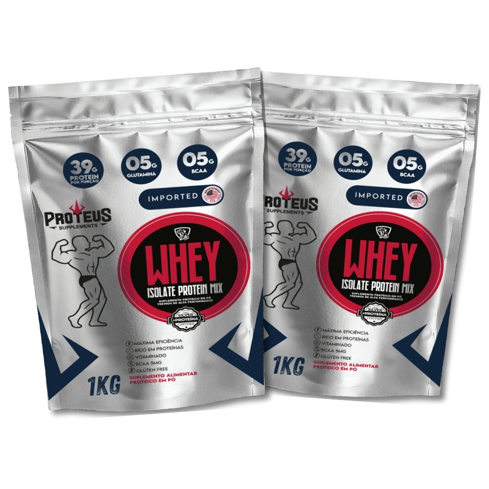 Whey Protein Iso Mix 2kg 39gr Proteina muito mais Resultados | Shopee ...