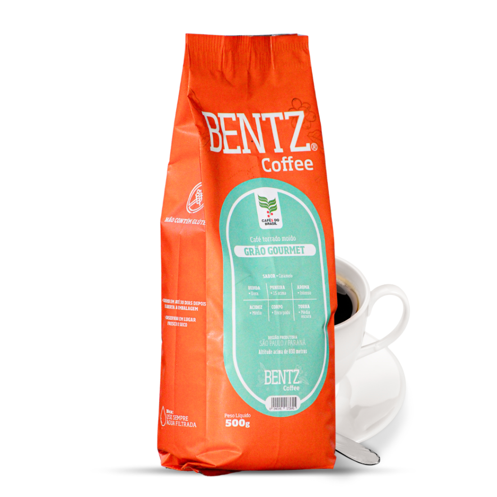 PROMOÇÃO DE LANÇAMENTO! Café BENTZ moído 500g 100% arábica linha Grão ...