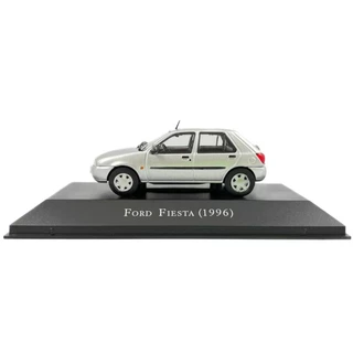 MINIATURA - ESCALA 1:43 - VEÍCULOS INESQUECÍVEIS DO BRASIL - FORD FIESTA 1996 - NOVO E LACRADO