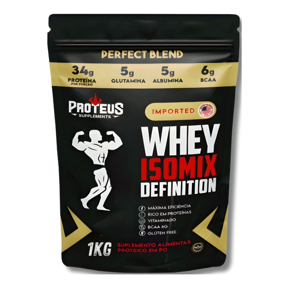 Whey Protein 34g - Isolada e Concentrada - Sachê - 1kg | Shopee Brasil