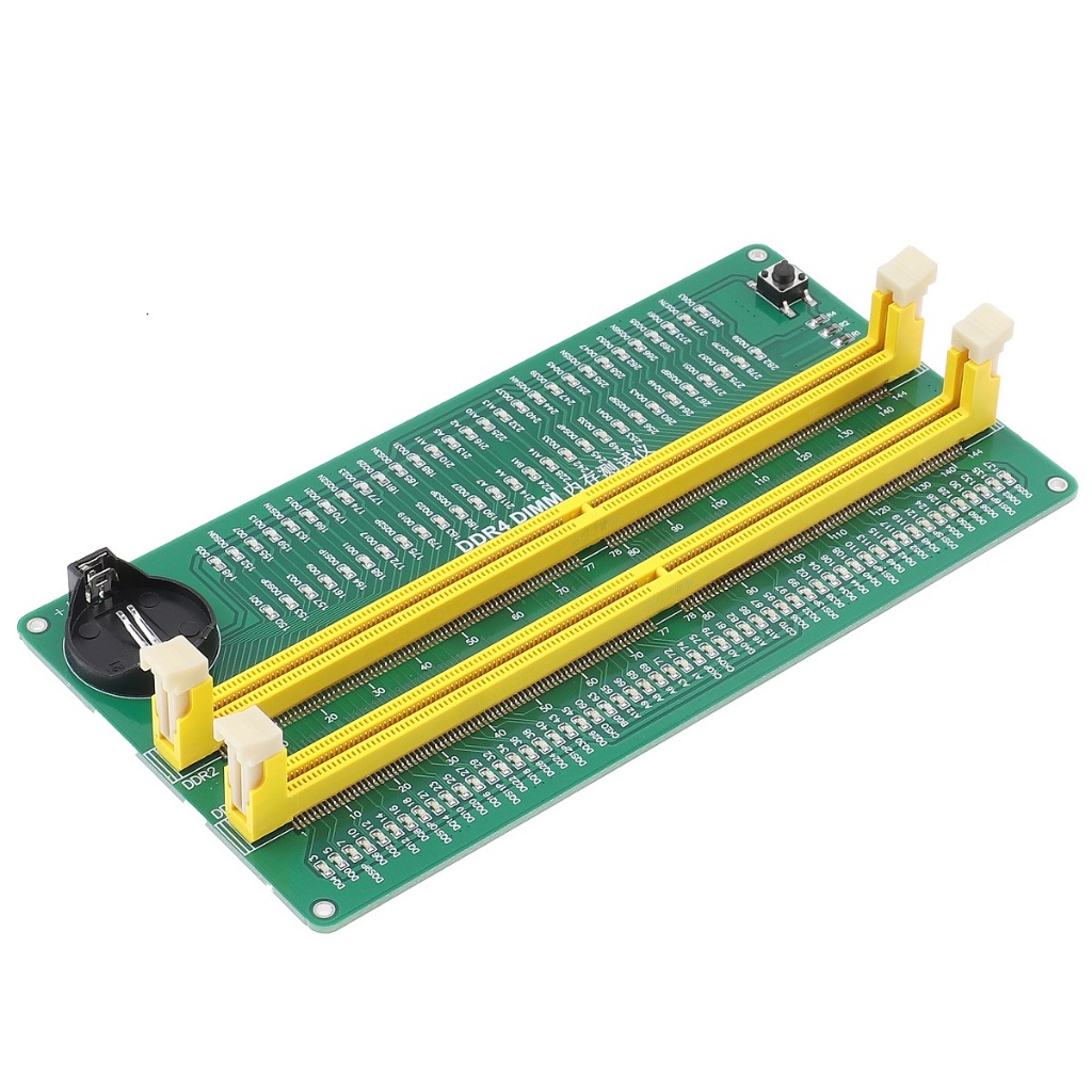 Testador De Memória Ram Ddr4 Para Desktop 112 Leds Indicador