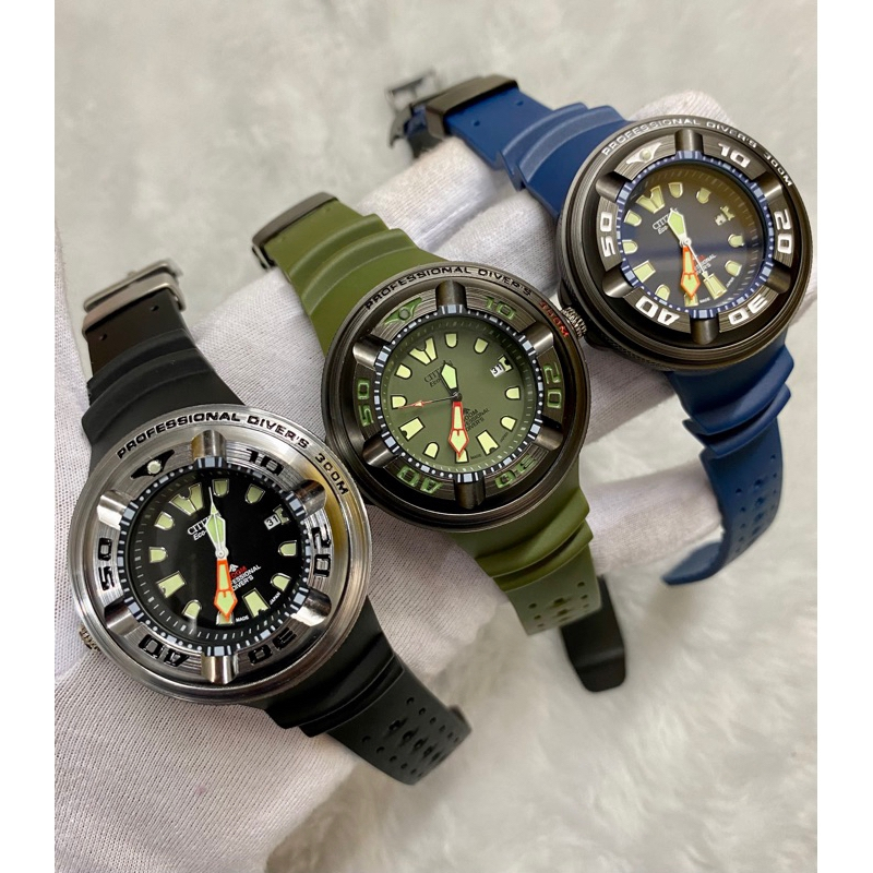 Relógio Citizen Promaster Ecozilla Premium dive, A prova d'água
