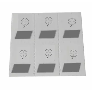 10 Kits Cartelas Raspadinha Promocional Numerada 1000 Números
