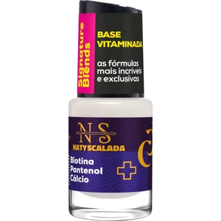 Base Vitaminada P/ Unhas 10ml Cora Signature Blends Naty Scalada