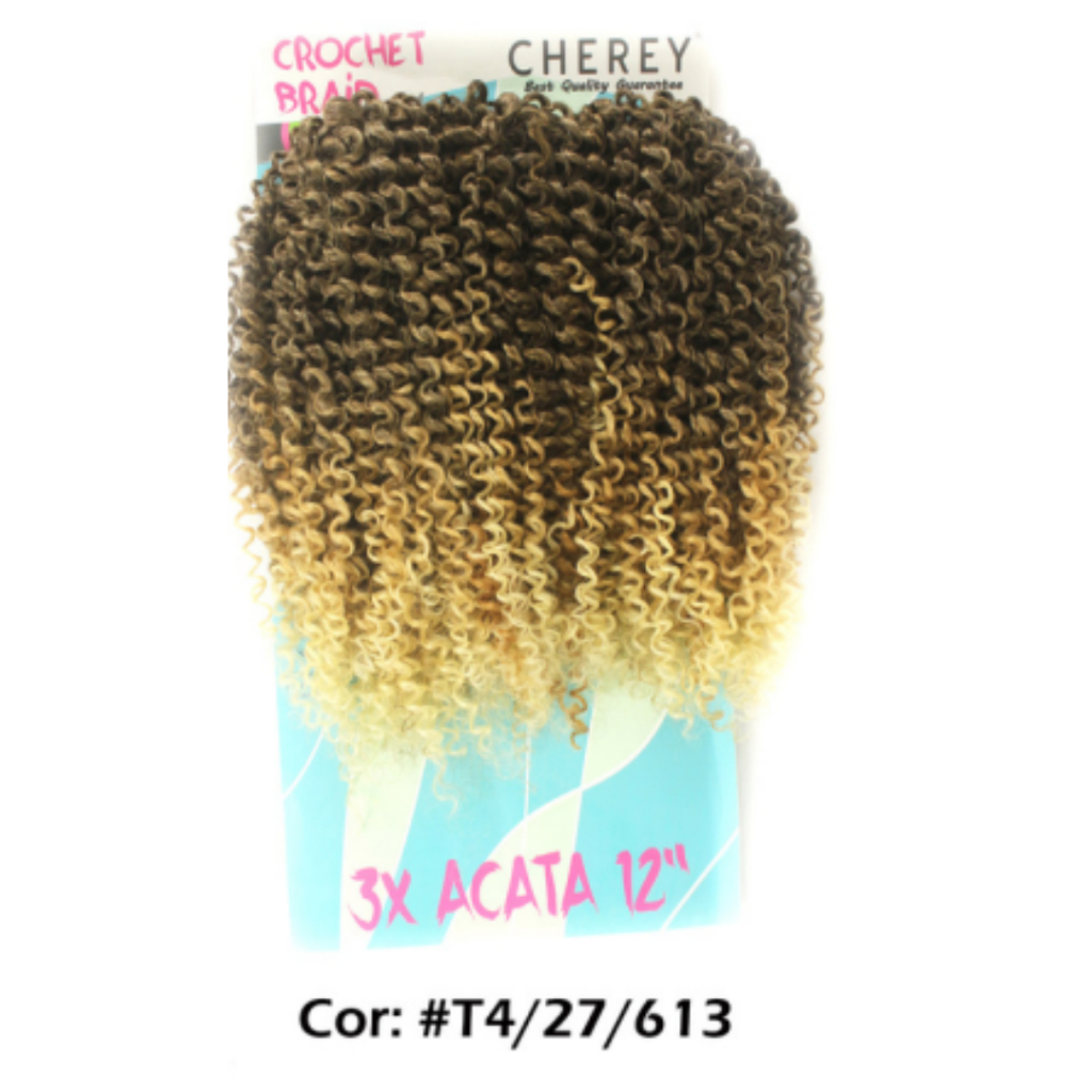 Cabelo Afro Cacheado Curto Acata P Crochet Braids Orgânico | Shopee Brasil