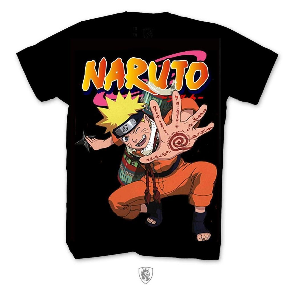 Camisa Infantil Anime Naruto 1OO% Algodão