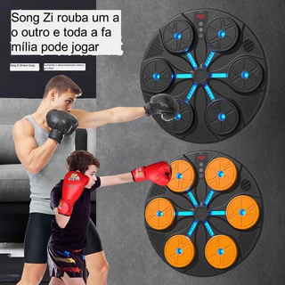 Máquina de treinamento de boxe com Equipamento Speed/mode Ajustável Com Led Kids Bt Montado Na Parede Wall-mounted Musical Smart