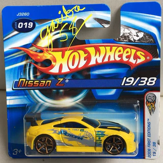 HOT WHEELS NISSAN 350z RODAS FTE 2006 FIRST EDITIONS GARIBA58