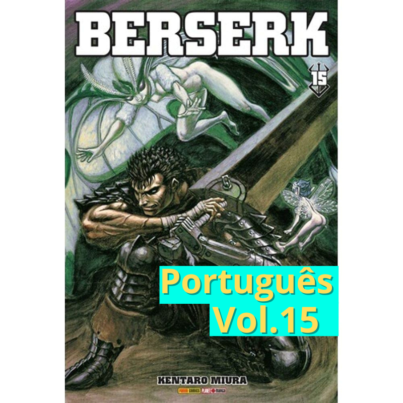 Berserk - Mangá Vol. 15 ( Novo - Lacrado) Português | Shopee Brasil