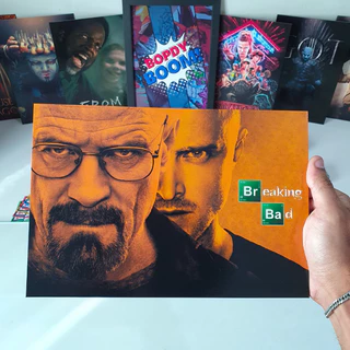 Breaking Bad Placa decorativa mdf quadro decoração presente / Série / Walter White