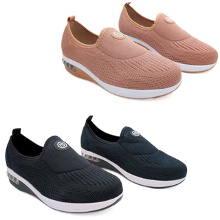 Kit 2 Pares Tênis Feminino Modare Ultraconforto com Gel Tech Palmilha Conforto Malha Flex Respirável