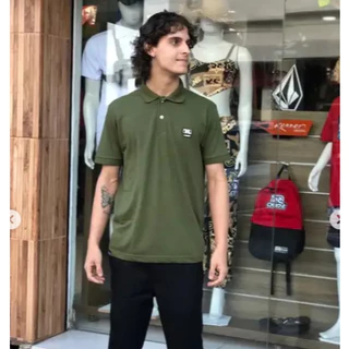 CAMISA POLO CYCLONE PIQUET ROCKET VERDE MILITAR