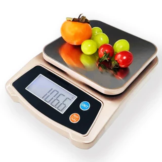 Balança de Cozinha Com Visor Digital até 5kg Alta Precisão Alimentos Ingredientes Nutrição Fitness