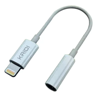 Cabo Adaptador de Áudio Lightning Para P2 Kaidi KD-160