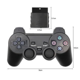 Controle Sem/Com Fio KTS Compatível com Console PS2 Joystick