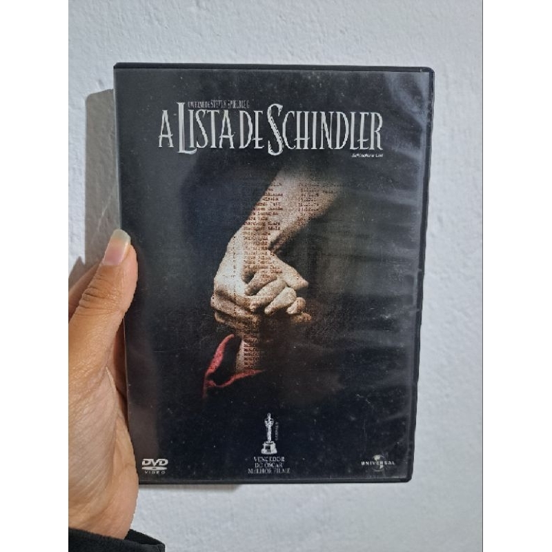DVD A Lista de Schindler 1993, Liam Neeson Duplo Dublado Usado Original Shopee Brasil