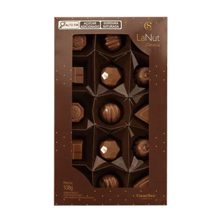Mini show lanut 108g Chocolate Cacau Show Avelã Nutela em Oferta na Shopee