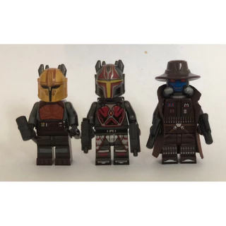 Minifiguras Bonecos Star Wars The Mandalorian Gar Saxon The Armorer Armeira Cad Bane KT1074