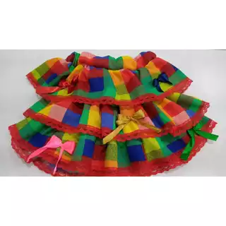 Saia caipira - quadrilha - infantil