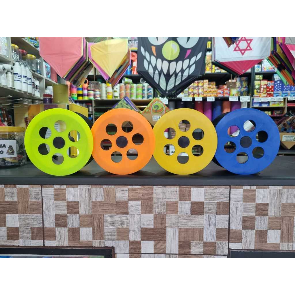 CARRETILHA PLÁSTICA 21CM CORES