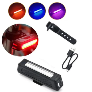 Lanterna Sinalizador Pisca Traseira para Bike Bicicleta Led Recarregável