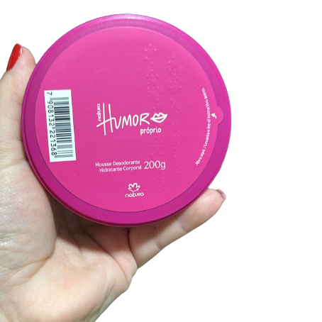 Natura Mousse Desodorante Hidratante Corporal Humor Próprio - 200g ...