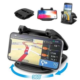 Suporte De Telefone Para Carro/360 Graus De Rotação Do Painel De Controle Móvel GPS De 4,0 A 6,5 Polegadas