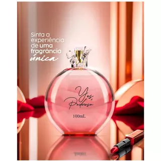 Perfume Yes Poderosa Mary Life 100mL Feminino Marcante Colônia Perfum Aromas Envolvente Beleza Atual