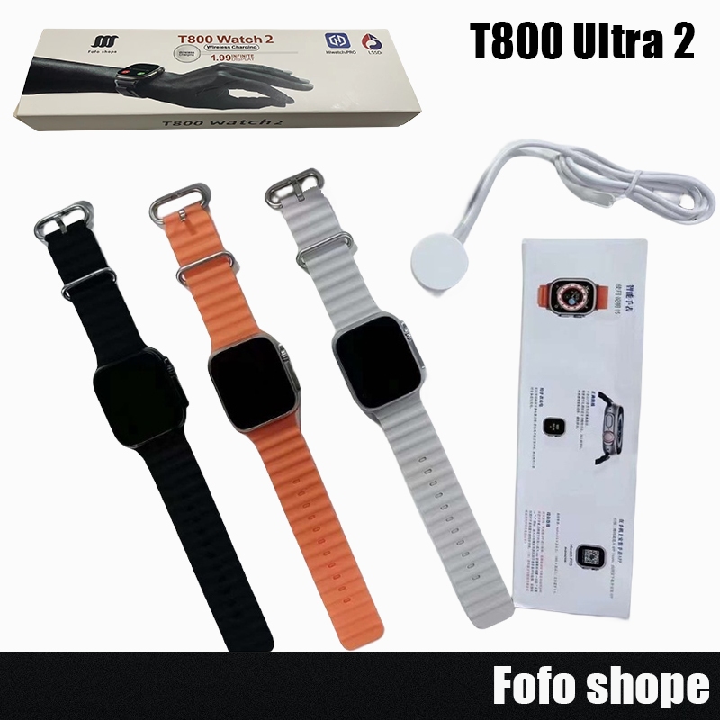 Nova T800 Ultra 2 Série 8 Relógio Ultra Smart Watch Esportivo Sem Fio À Prova D'água + pulseira | Shopee Brasil
